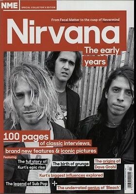 NME MAGAZINE COLLECTOR'S EDITION NIRVANA THE EARLY YEARS 100 PAGES KURT COBAIN