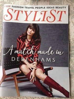 UK STYLIST MAGAZINE 2015 QUEEN ELIZABETH II HELENA CHRISTENSEN ANNE-MARIE DUFF
