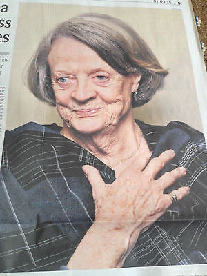 Maggie Smith Photo Interview March 2015