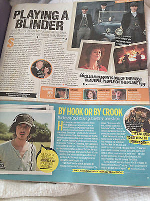 TV Magazine Sept 2014 JOANNE FROGGATT Mackenzie Crook Lacey Turner Rik Mayall
