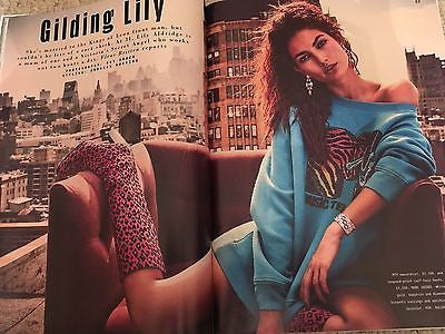 Lily Aldridge - Victoria's Secret Angel UK Style Magazine November 2016 NEW