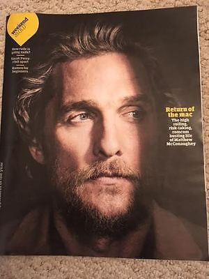 UK Guardian Weekend Magazine January 2017 Matthew McConaughey Terry O'Neill