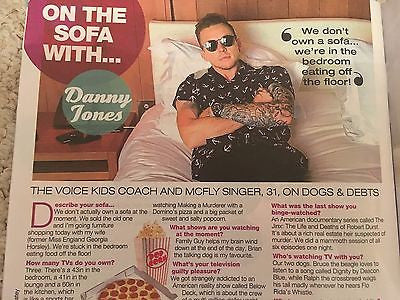 UK Love TV Magazine 1 July 2017 Danny Jones McFly Charles Dance John Simm