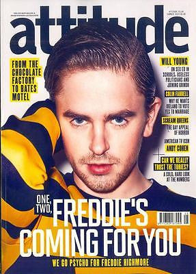 ATTITUDE MAGAZINE JUNE 2015 FREDDIE HIGHMORE WILL YOUNG COLIN FARRELL ANDY COHEN