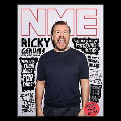 RICKY GERVAIS Jared Leto KIERAN LEONARD The Maccabees NME Magazine August 2016