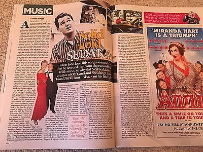 UK Event Magazine June 2017 Sir Anthony Hopkins Diane Keaton Neil Sedaka