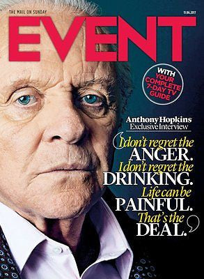 UK Event Magazine June 2017 Sir Anthony Hopkins Diane Keaton Neil Sedaka
