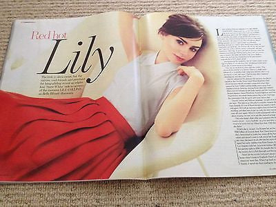 Mortal Instruments LILY COLLINS PHIL Photo Cover interview YOU MAGAZINE 2014
