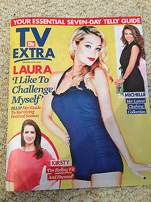 UK EXTRA MAGAZINE - LAURA WHITMORE KIRSTY GALLACHER MICHELLE KEEGAN - JULY 2015