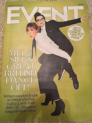 UK Event Magazine February 2017 Mel Giedroyc Sue Perkins Meat Loaf Marti Pellow