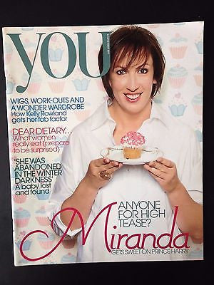 MIRANDA HART PHOTO INTERVIEW YOU MAGAZINE 2011 - RARE UK ISSUE