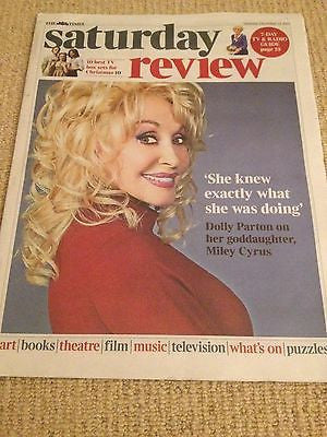 DOLLY PARTON interview MILEY CYRUS UK 1 DAY ISSUE 2013 UMA THURMAN