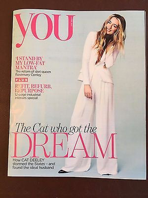 UK You Magazine April 2017 Cat Deeley Photo Cover Interview Rosemary Conley