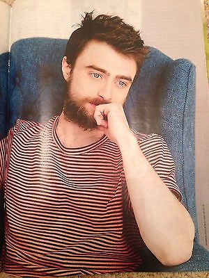 Harry Potter DANIEL RADCLIFFE PHOTO COVER INTERVIEW UK TELEGRAPH MAGAZINE 2016