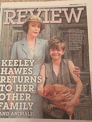 The Durrells KEELEY HAWES PHOTO COVER INTERVIEW APRIL 2017 CALLUM WOODHOUSE