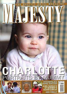 (UK) MAJESTY Magazine  ROYAL BABY PRINCESS CHARLOTTE PORTRAITS BY KATE MIDDLETON