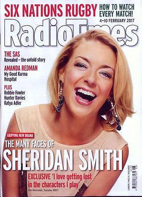 UK RADIO TIMES Magazine 4 Feb 2017 Sheridan Smith Christina Ricci Amanda Redman