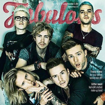 Mcfly (McBusted) - Busted Cover - The Sun New - Fabulous 1 Day Only Uk Mag 2014