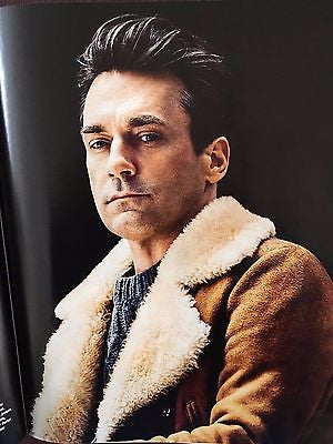 Mad Men JOHN HAMM PHOTO INTERVIEW UK TIMES MAGAZINE OCTOBER 2016