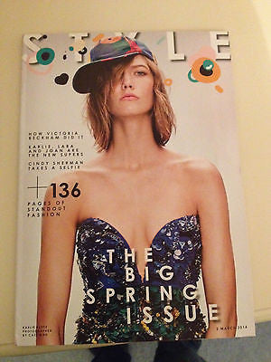 Style Magazine The Big Spring Issue - March 2 2014 - Karlie Kloss cover