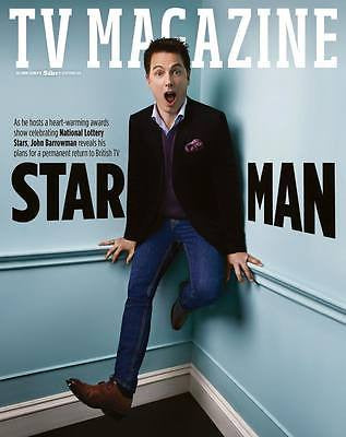 (UK) TV MAGAZINE SEPTEMBER 2016 Torchwood JOHN BARROWMAN PHOTO COVER INTERVIEW