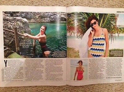 UK TIMES Magazine May 2016 Eddie Izzard interview HELENA CHRISTENSEN shoot