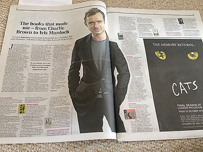 UK TELEGRAPH REVIEW - PAUL MCCARTNEY - JUDE LAW - STAVES - CHARLOTTE RAMPLING