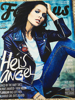 FABULOUS Magazine July 2016 HELEN FLANAGAN PHOTO SHOOT LEVISON WOOD