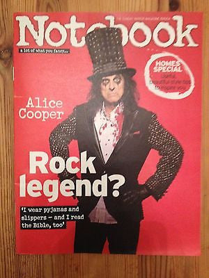 ALICE COOPER UK PHOTO COVER INTERVIEW OCTOBER 2014 SEAN PERTWEE