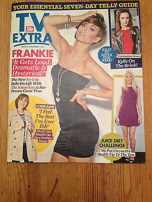 TV EXTRA Magazine FRANKIE SANDFORD THE SATURDAYS GARY LUCY MICHAEL FASSBENDER