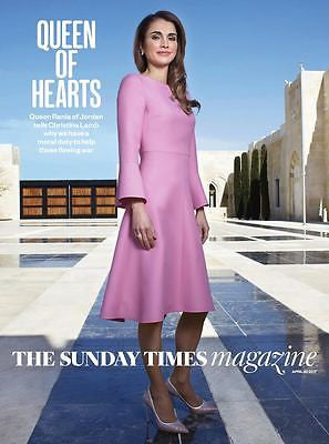 Sunday Times Magazine April 2017 Queen Rania of Jordan Tamara & Petra Ecclestone