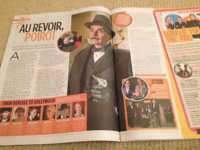 DAVID SUCHET interview PETER ANDRE UK ISSUE 2013 BRAND NEW CHELSEA HALFPENNY ***