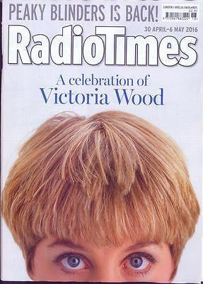 VICTORIA WOOD Aidan Turner CILLIAN MURPHY UK Radio Times Magazine 30 April 2016