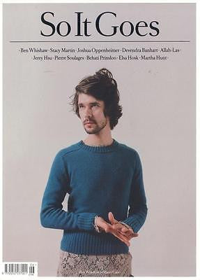 BEN WHISHAW PHOTO COVER INTERVIEW SO IT GOES MAGAZINE ISSUE 6 BRAND NEW