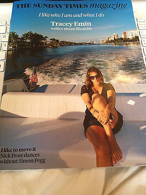 TRACEY EMIN interview NICK FROST UK 1 DAY ISSUE 2014 NEW MICK JONES FOREIGNER