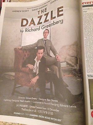 (UK) TIMES REVIEW NOV 2015 PEANUTS ALLAN CLAYTON PEGGY GUGGENHEIM ANDREW SCOTT