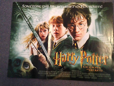 Daniel Radcliffe Harry Potter And the Chamber of Secrets Original Cinema Poster