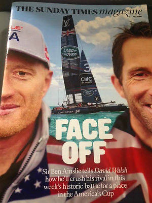 UK SUNDAY TIMES MAGAZINE JULY 2016 BEN AINSLIE WILL.I.AM QUEEN ELIZABETH II