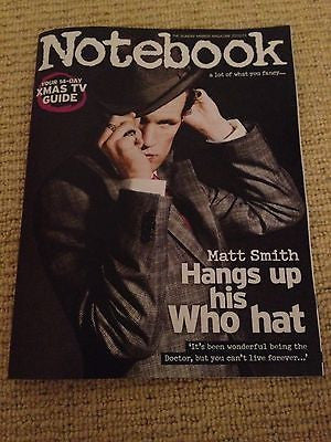 MATT SMITH interview DOCTOR WHO UK 1 DAY ISSUE 2013 BRAND NEW CHARLIE QUIRKE