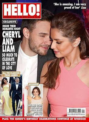 HELLO! magazine - 24 May 2016 Cheryl Cole & Liam Payne Exclusive