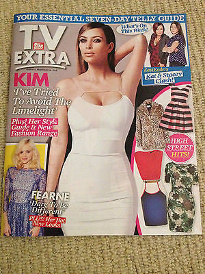TV EXTRA Feb 2014 - Kim Kardashian Ellie Goulding Fearne Cotton Phil Spencer