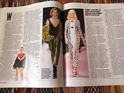Times Magazine April 2017 Hanne Gaby Odiele UK Photo Interview Johanna Konta