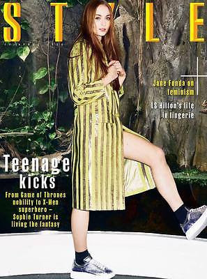 Game of Thrones SOPHIE TURNER PHOTO INTERVIEW STYLE MAGAZINE APRIL 2016