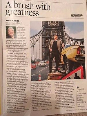 UK Observer Magazine May 2017 John Wayne by Quentin Falk
