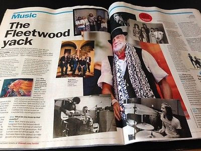 MICK FLEETWOOD FLEETWOOD MAC PHOTO INTERVIEW TIME OUT MAGAZINE MAY 2015