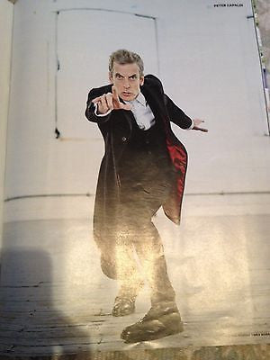 Doctor Who PETER CAPALDI Photo UK Cover interview TIMES MAGAZINE JUSTIN BIEBER