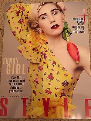 Style Magazine January 2017 Zosia Mamet Girls Princess Diana Maye Musk