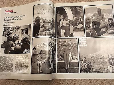 LEONARD COHEN - Photo Feature in UK Times Magazine November 2016