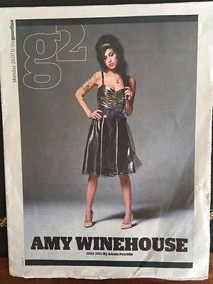 UK G2 Supplement 25th July 2011 Amy Winehouse 1983-2011 Special Edition