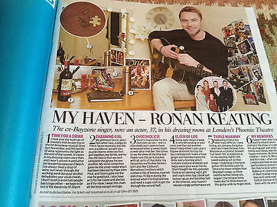 WEEKEND MAGAZINE FEB 2015 RONAN KEATING KIRSTY GALLACHER JENNY AGUTTER JAMES FOX